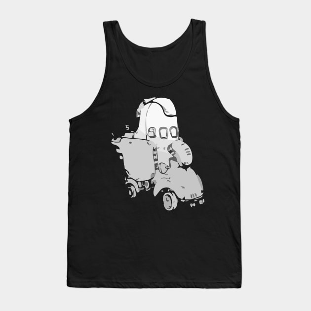 robot doodle monster 01 Tank Top by KyleCreated